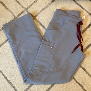 Light Gray Figs Scrub Bottoms